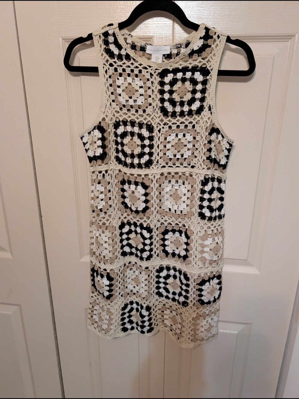 House Of Harlow 1960 Crochet knit top with brand label